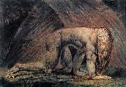 Blake, William Nebuchadnezzar oil painting